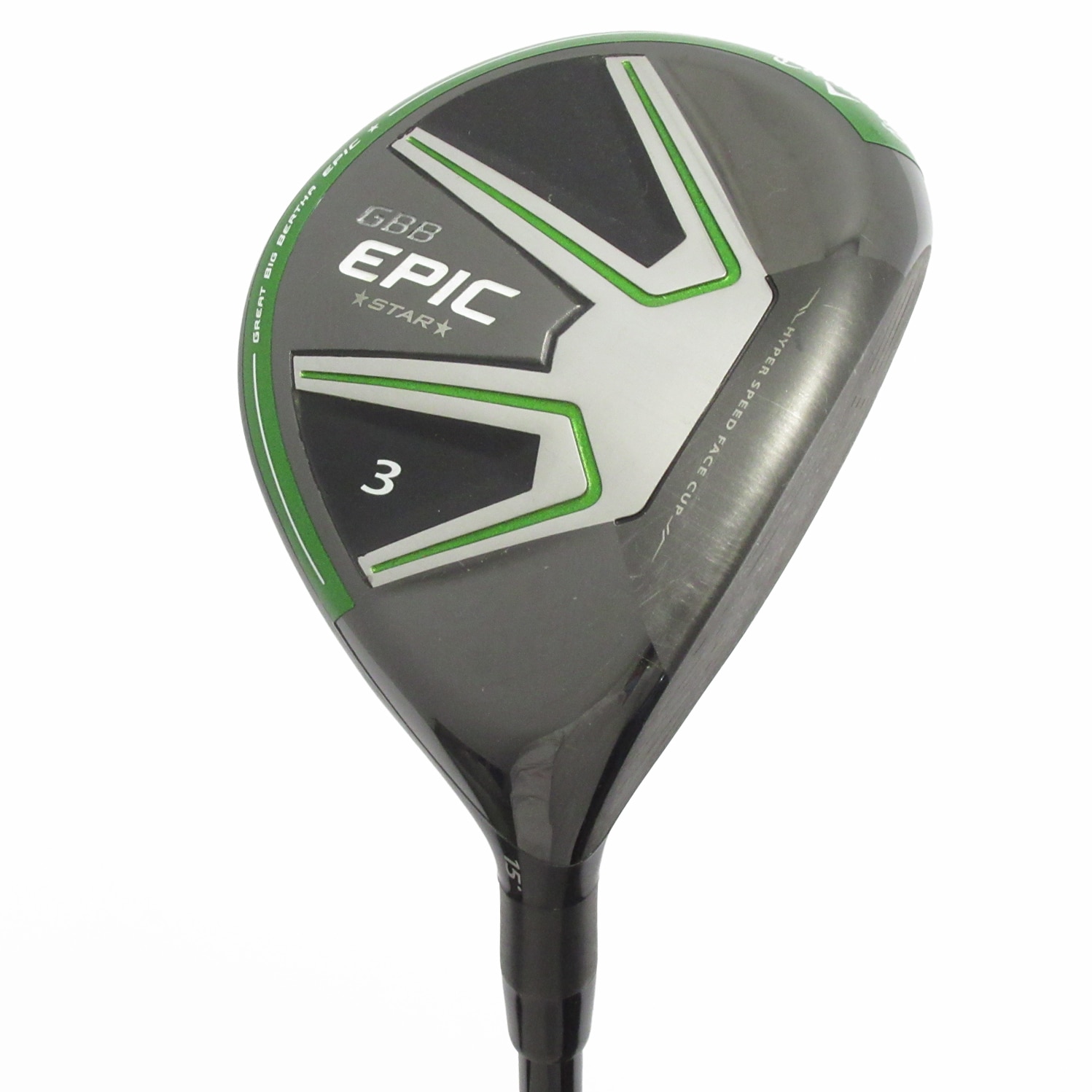 送料込み/キャロウェイGBB EPIC STAR 3W(15°)SPEEDER 中古】GBB エピック STAR フェアウェイウッド Speeder EVOLUTION for