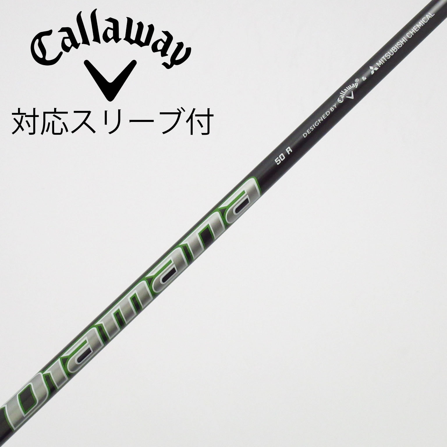 中古】キャロウェイ 純正シャフト ドライバー用_スリーブ付 Diamana 50