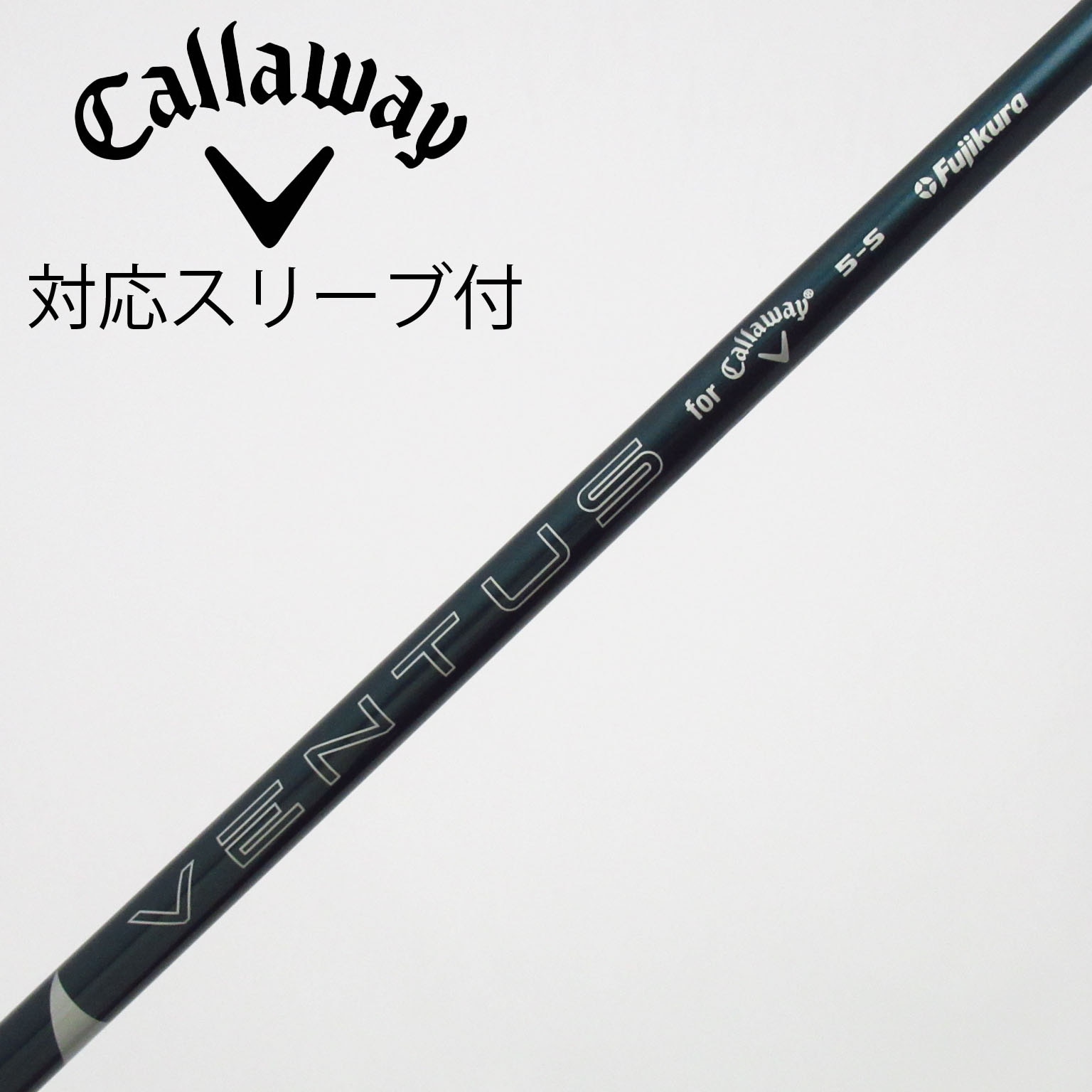 中古】純正シャフト ドライバー用_スリーブ付 VENTUS GREEN 5 for