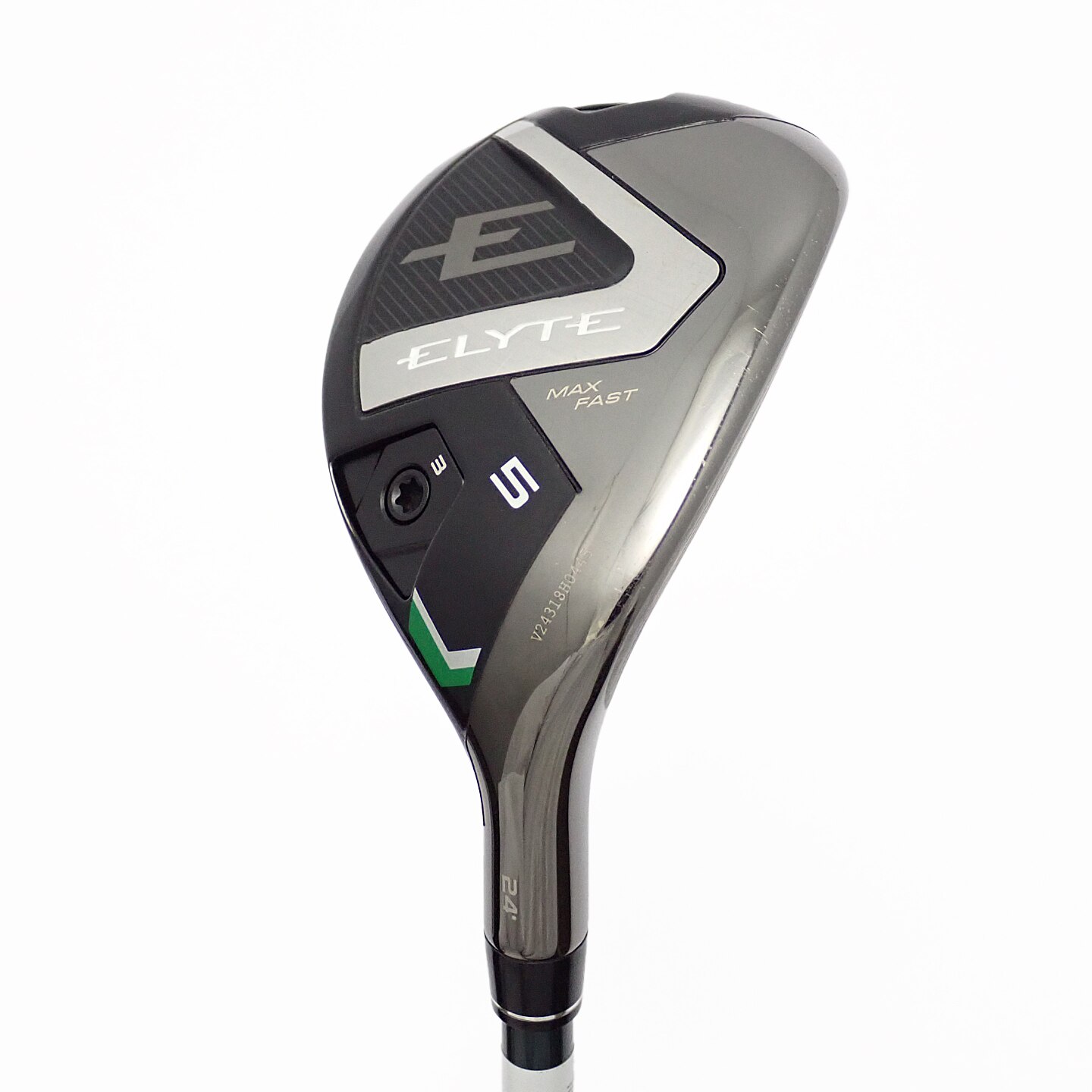 キャロウェイエリート MAXFAST 24° LIN.Q40 SR 中古】エリート MAX FAST ユーティリティ LIN-Q GREEN 40 for Callaway