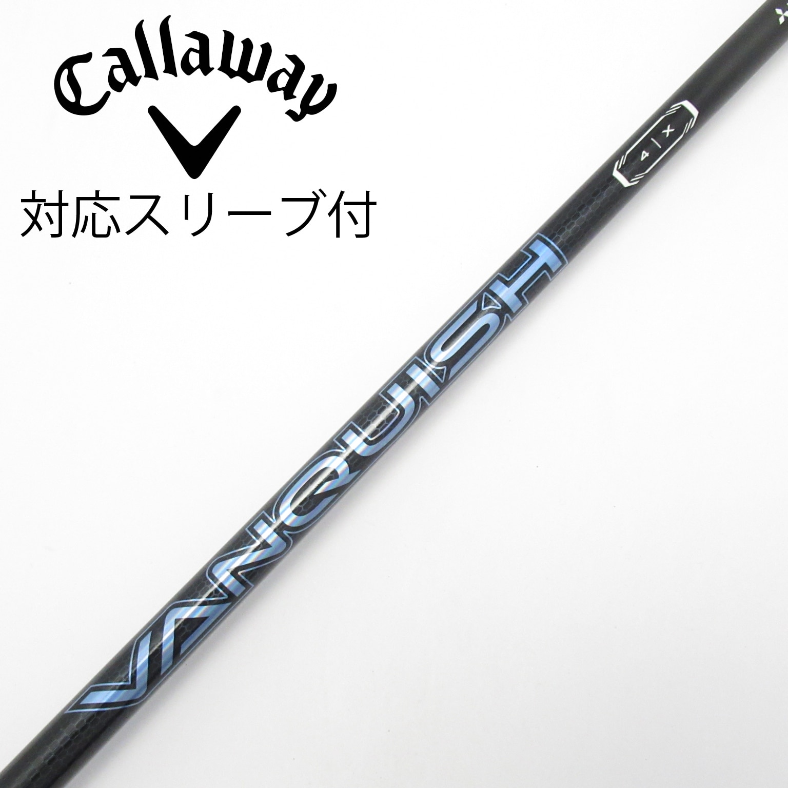 中古】VANQUISH ドライバー用_スリーブ付 VANQUISH 4 X CD(シャフト