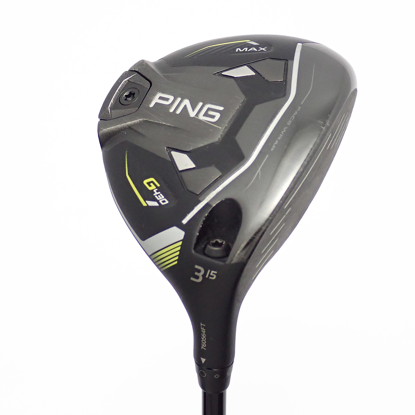 【中古】PING G430 MAX フェアウェイウッド 7番 ヘッド単品 中古】G430 MAX フェアウェイウッド ALTA J CB BLACK 15 S C
