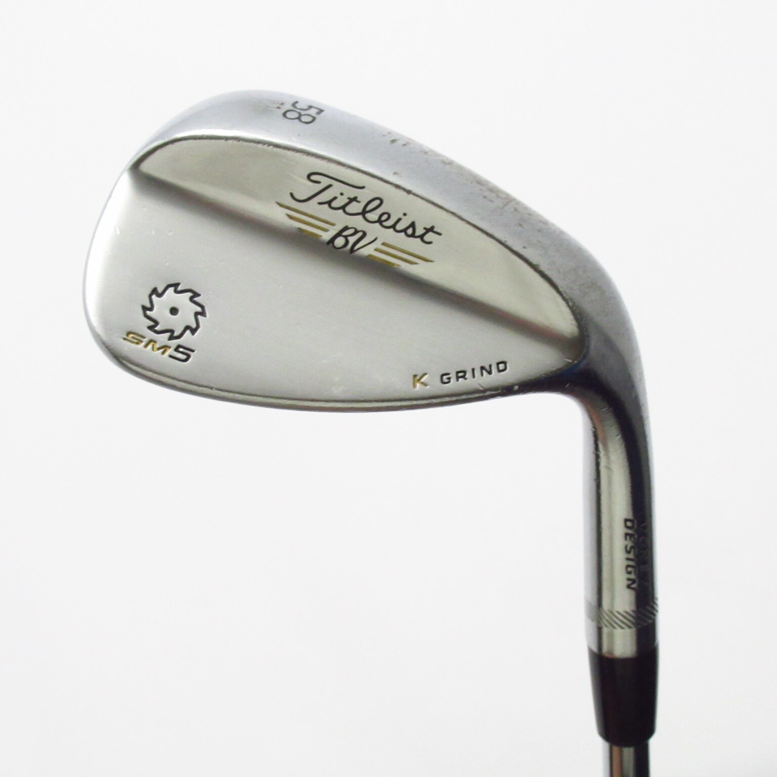 中古】Vokey SM5 ﾂｱｰｸﾛｰﾑ K GRIND ウェッジ (タイトリスト) ボーケイ