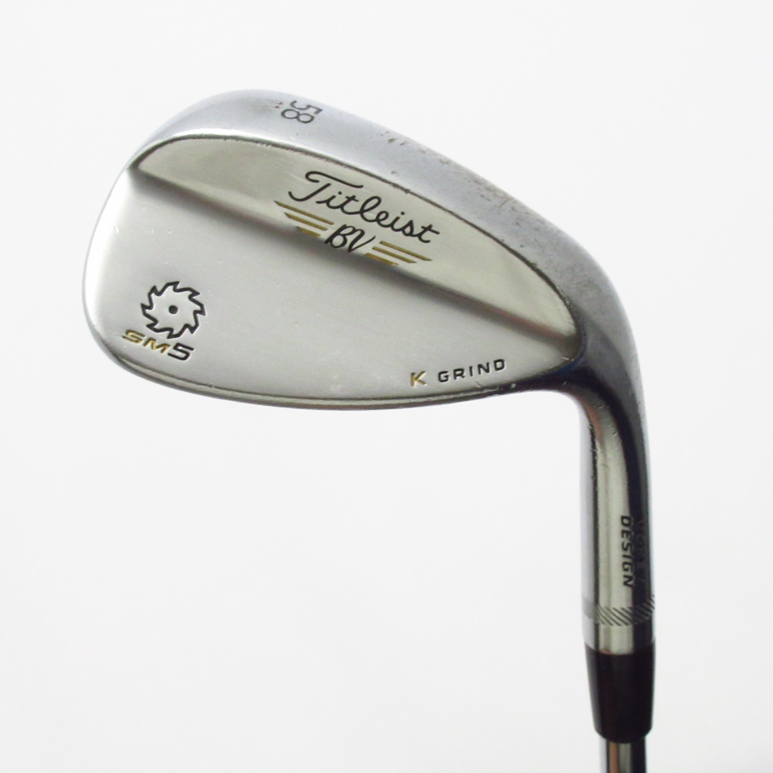 中古】ボーケイ SM5 ツアークローム K GRIND ウェッジ Dynamic Gold 58