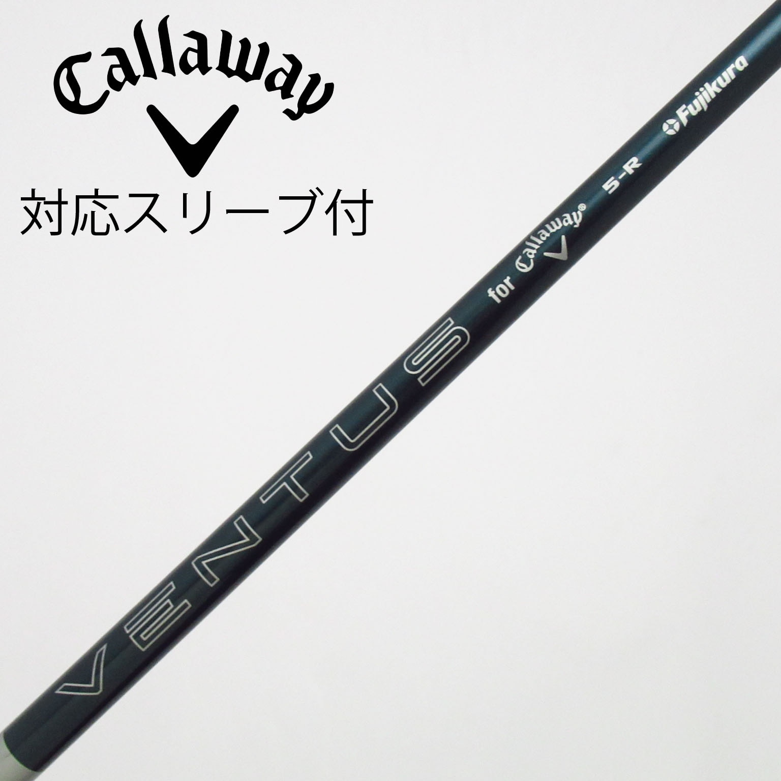 中古】純正シャフト ドライバー用_スリーブ付 VENTUS GREEN 5 for