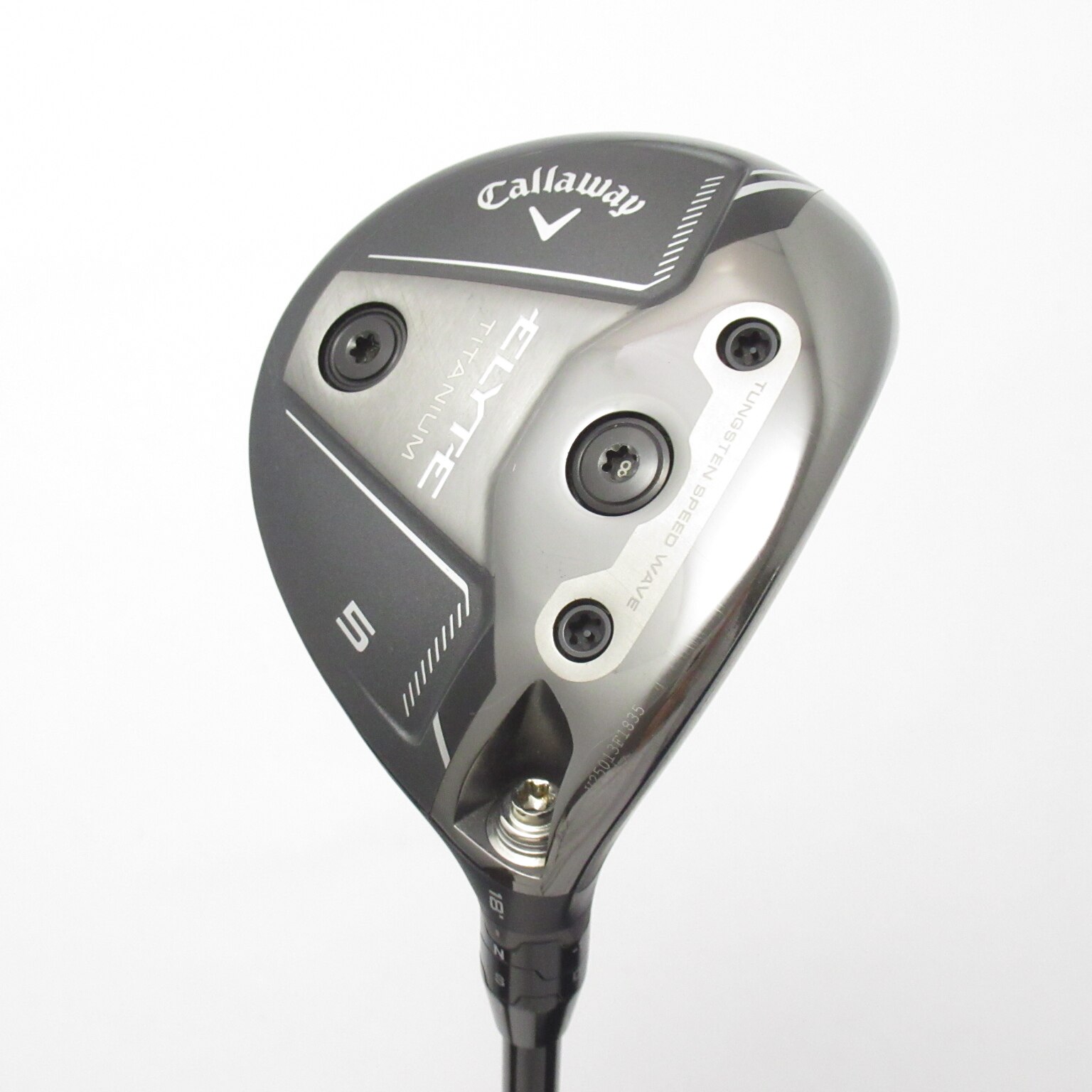 極美品！キャロウェイELYTE Titanium 3WDフェアウェイ　ヘッドのみ 中古】エリート チタニウム フェアウェイウッド (キャロウェイ