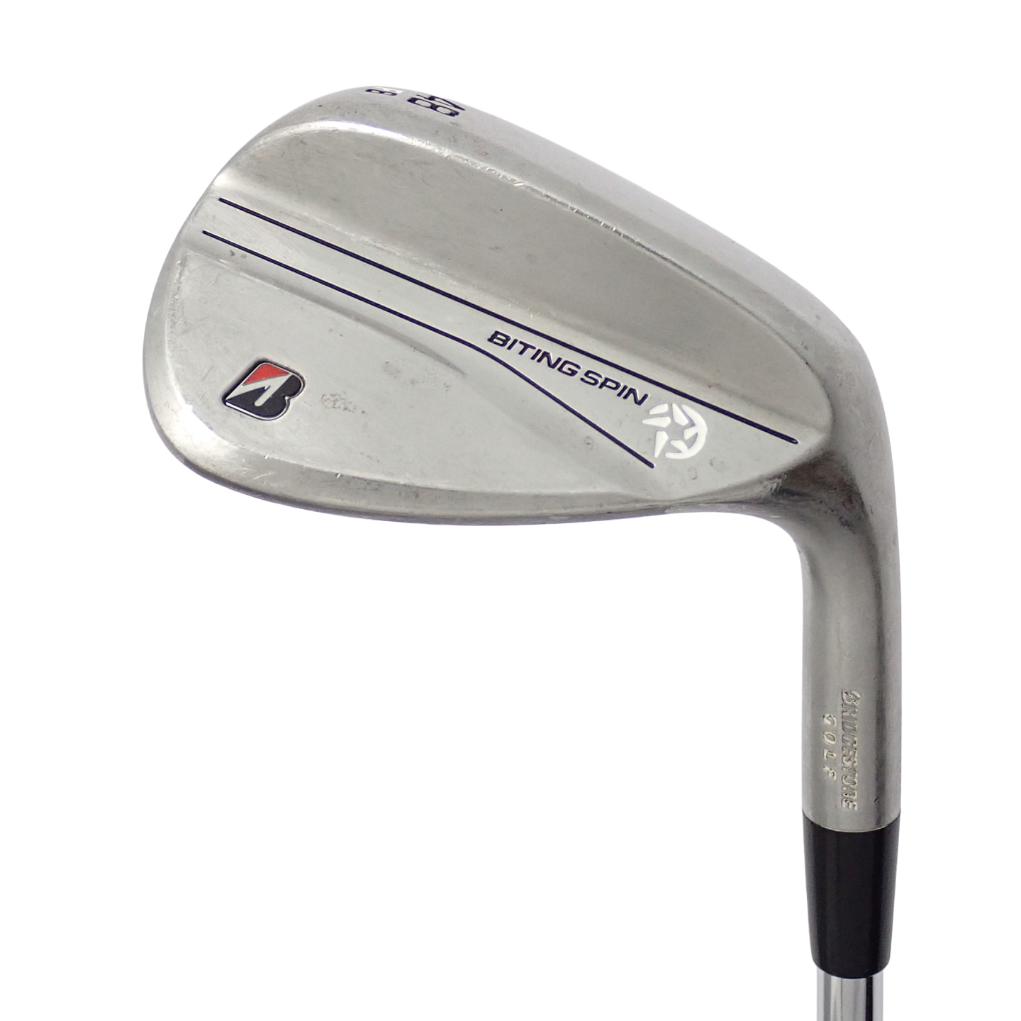 ブリヂストン BITING SPIN ノーメッキ 48°/08°F 中古】BITING SPIN ﾉｰﾒｯｷ ウェッジ N.S.PRO MODUS3 TOUR 105 48-08 S