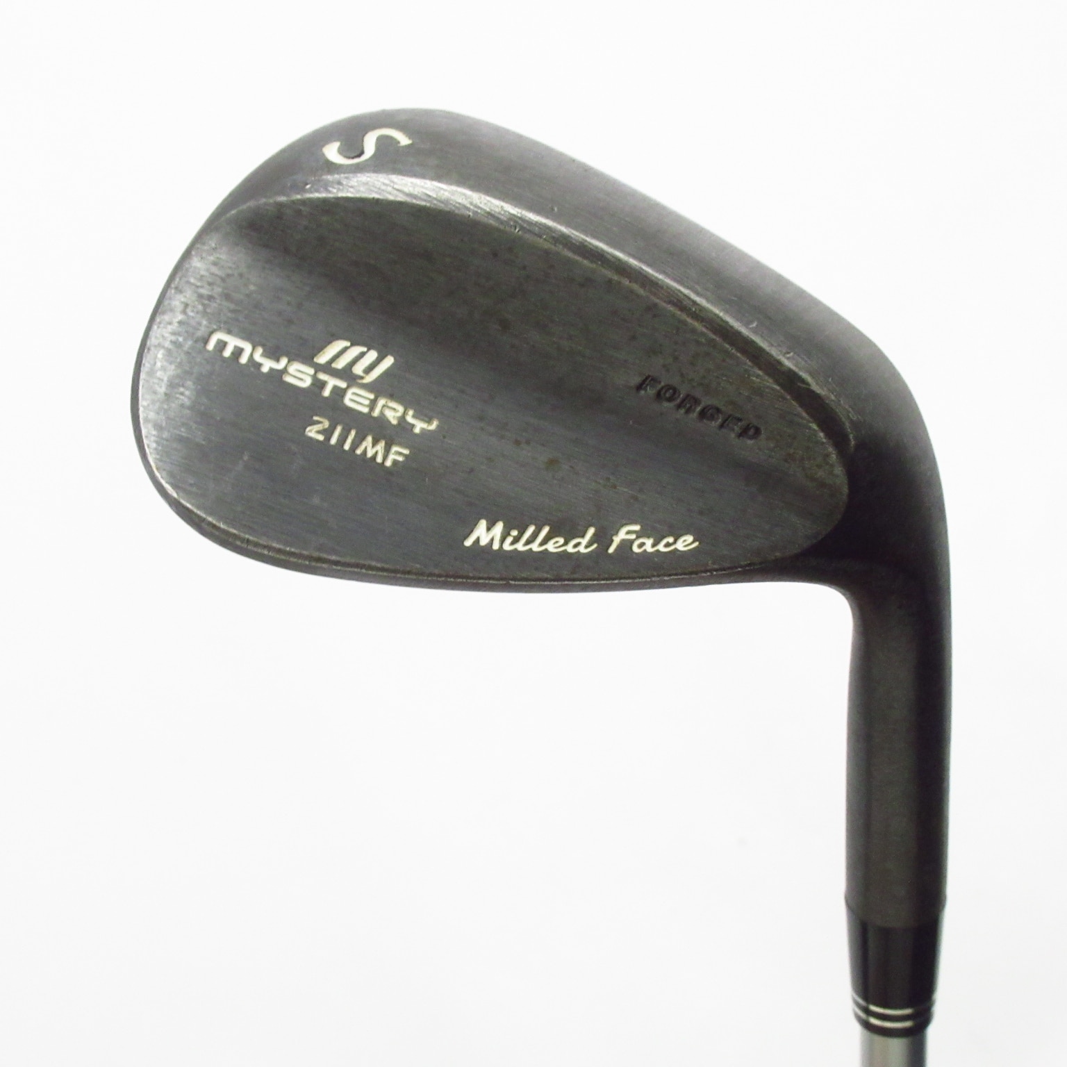 新品 MYSTERY 211MF 52° ミルドフェース ウェッジ ヘッドのみ 中古】MYSTERY 211MF Milled Face BK ウェッジ MCI MILD 105 SILVER 57