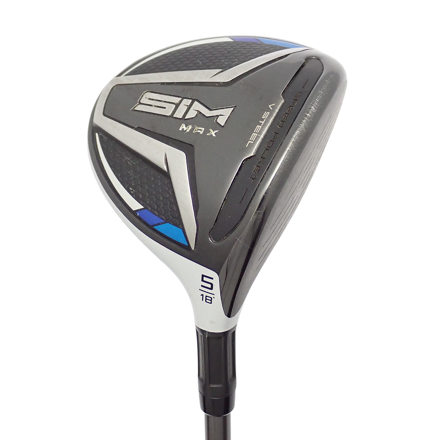 SIM フェアウェイウッド 5W TM50 フレックスS 中古】SIM マックス フェアウェイウッド TENSEI BLUE TM50 18 S CD