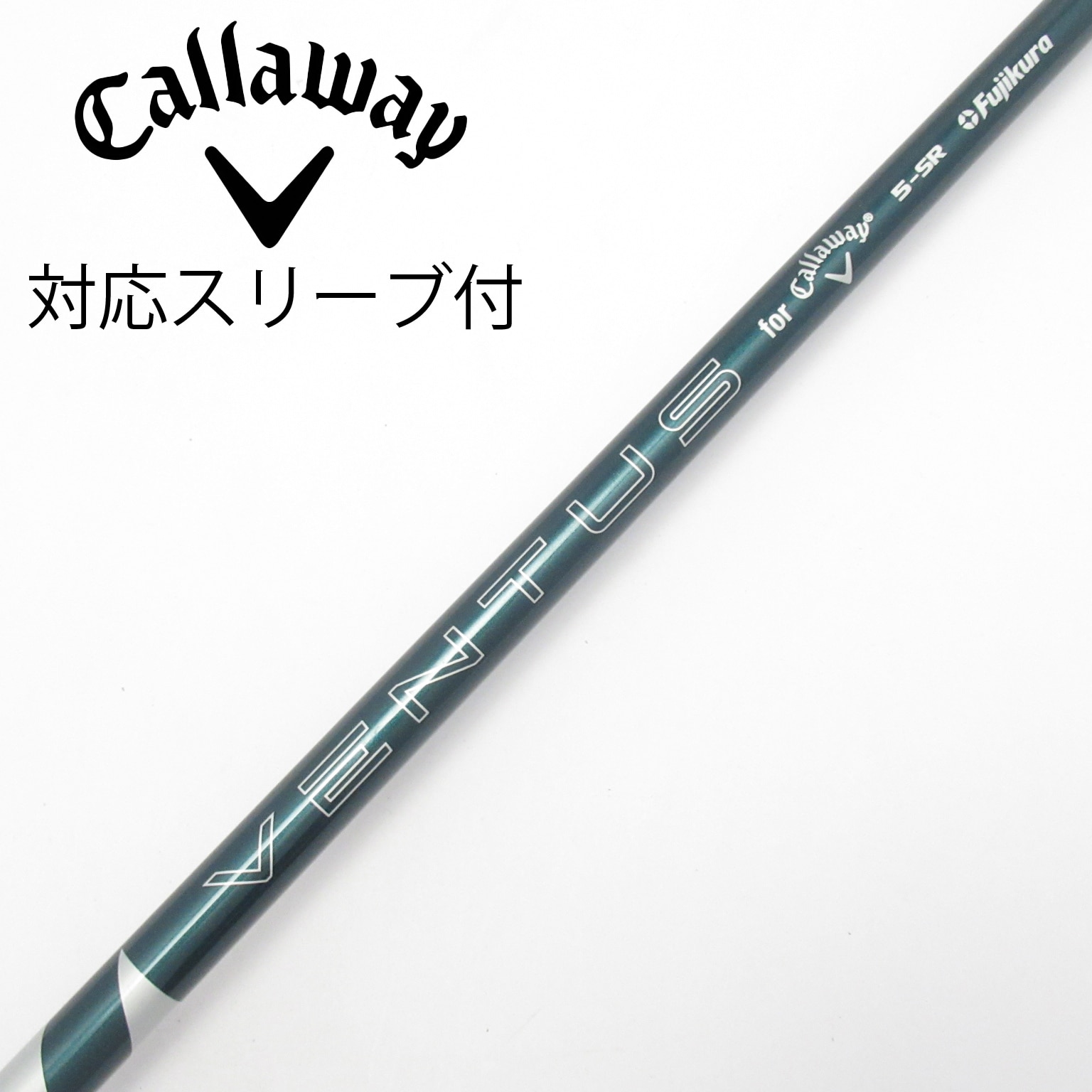 中古】純正シャフト ドライバー用_スリーブ付 VENTUS GREEN 5 for