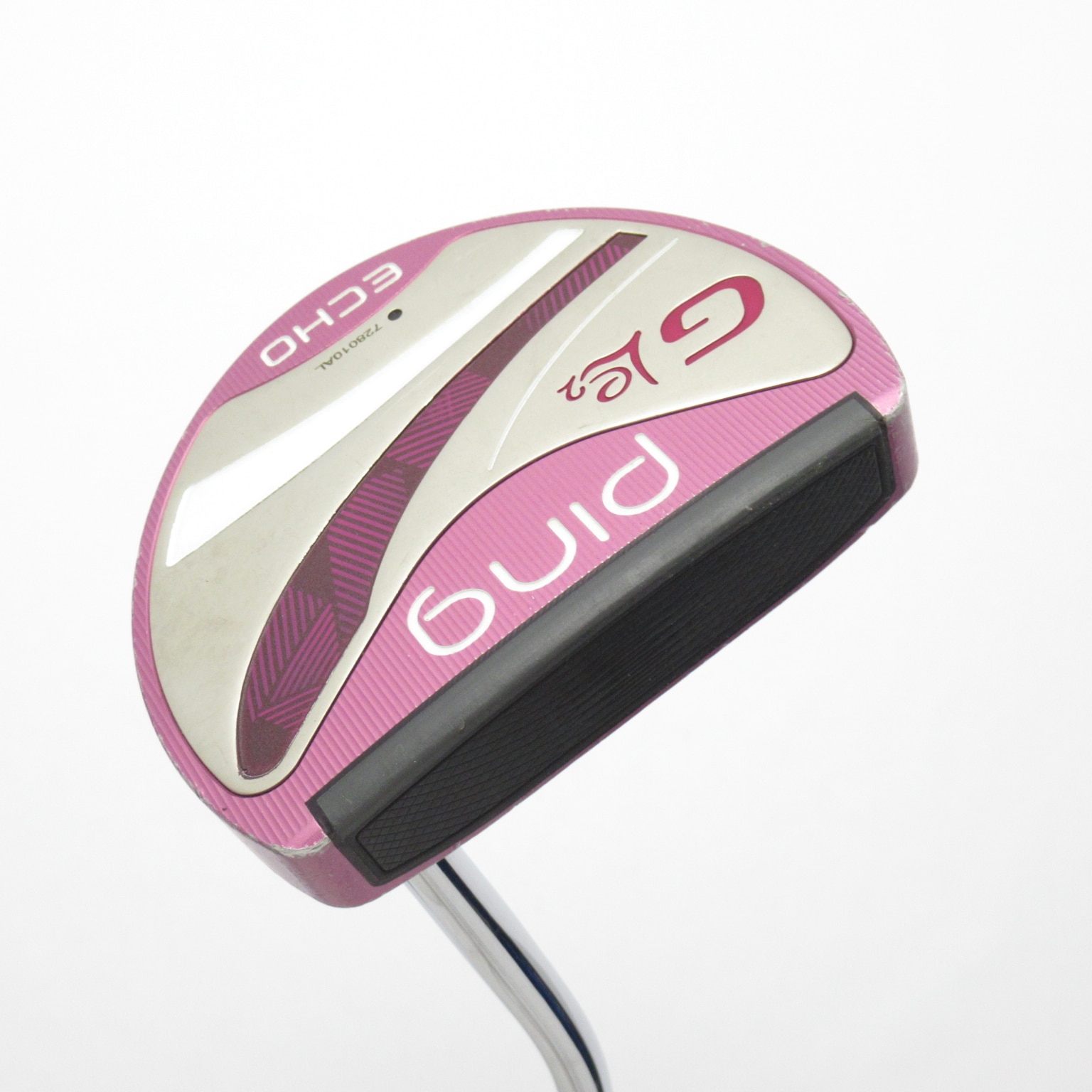 PING GLe2 ECHO レディース パター 純正カバー付 ピンク 中古】GLe2 エコー パター スチールシャフト 計測項目外 計測項目外 D