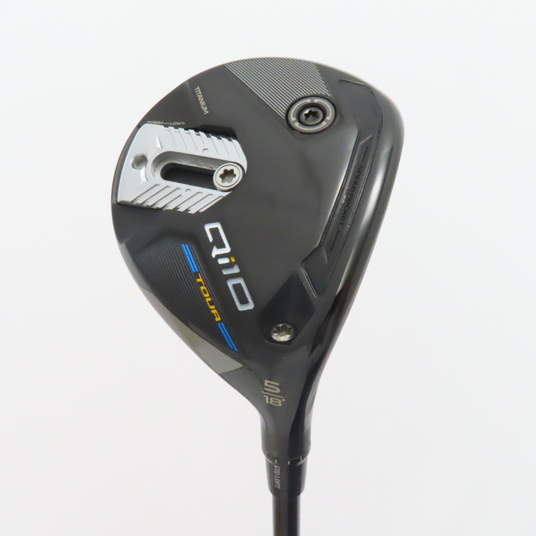 美中古TaylorMade Qi10 TOUR 5番ウッド ヘッドのみ 中古】Qi10 Tour フェアウェイウッド Tour AD VF-5 18 R1 C
