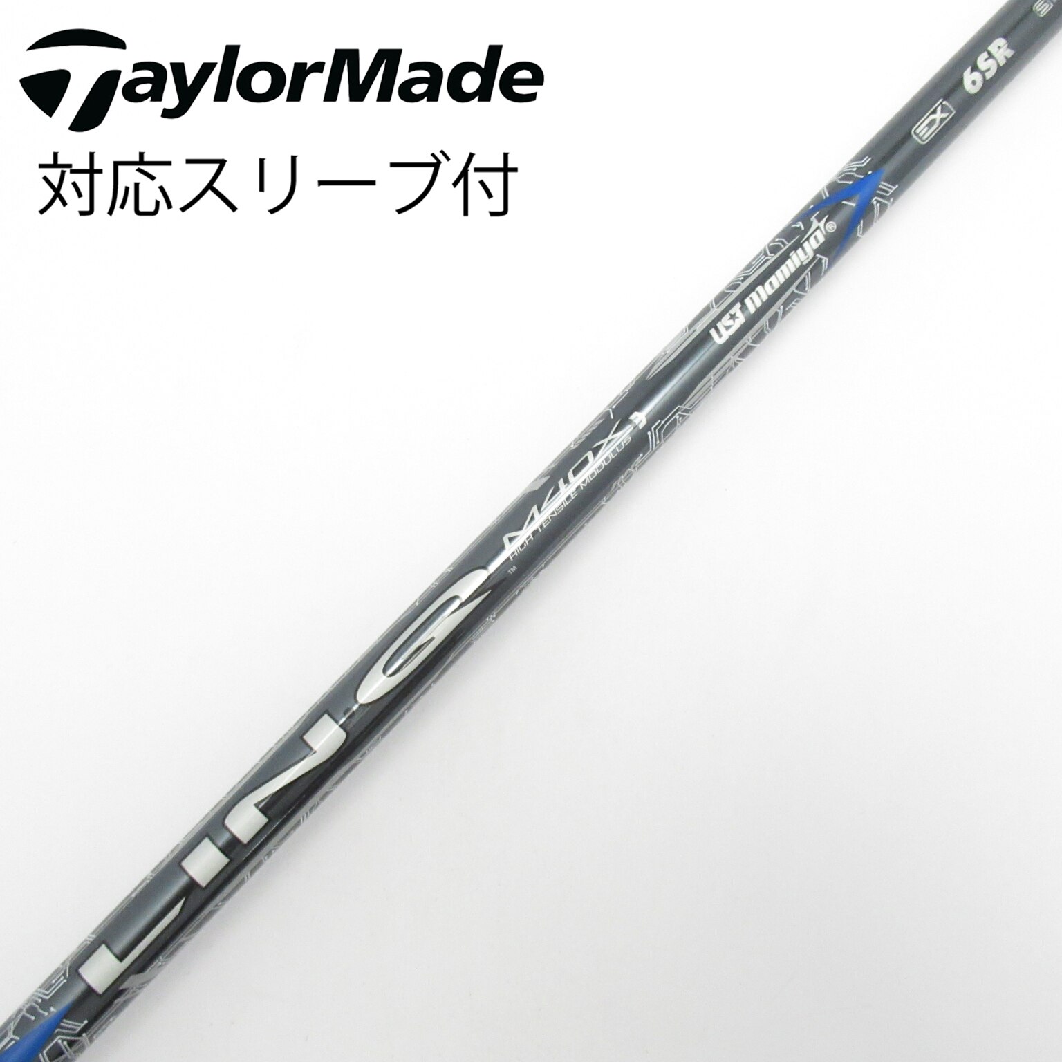 中古】LIN-Q BLUE EX ドライバー用_スリーブ付 LIN-Q BLUE EX 6 SR C