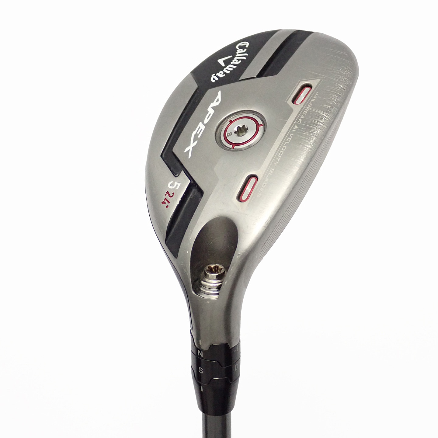 値下げ！Apex ユーティリティ 4U 6U 中古】APEX UT(2021) ユーティリティ Fujikura MC 80 for Callaway 24