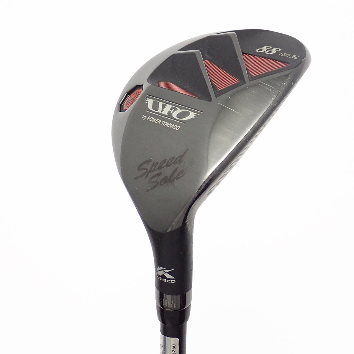 UFO Speed by POWER TORNADO 18度 Rシャフト 中古】UFO SpeedSole by POWER TORNADO ユーティリティ Falcon Shaft