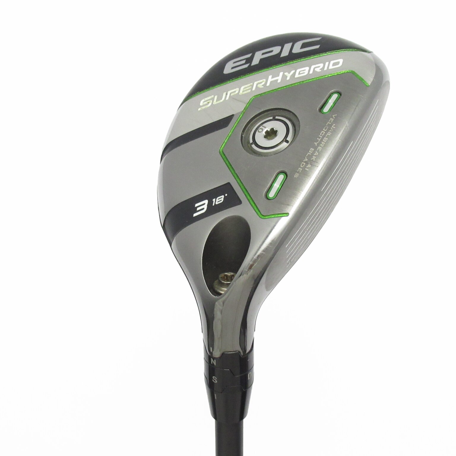 ATTAS MB-HY 65S 2本セット　キャロウェイスリーブ付 中古】EPIC SUPER HYBRID ユーティリティ ATTAS MB HY 65 18 S CD