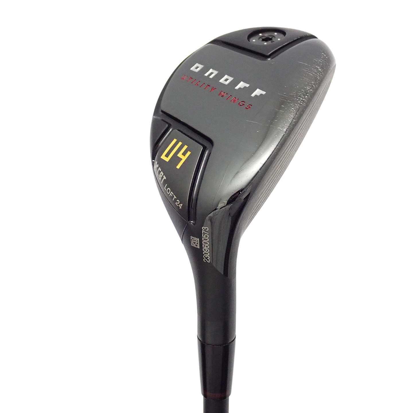 値下げ！/オノフONOFF KURO U4(24°)CBT:6221/メンズS 中古】オノフ KURO ウイングス ユーティリティ ONOFF CBT：624I 24 S C