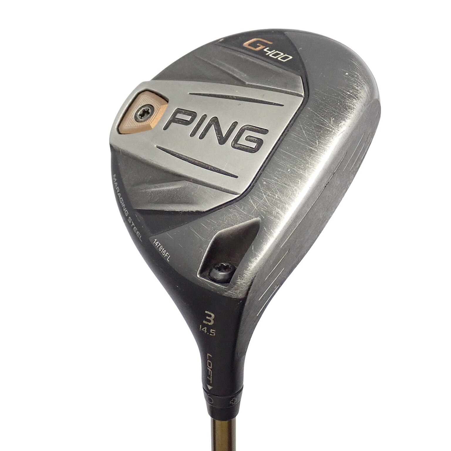 PING ピンG400 3w 14.5度 スピーダー661ev4/S USED品 中古】G400 フェアウェイウッド (ピン) G400 通販｜GDO中古ゴルフクラブ