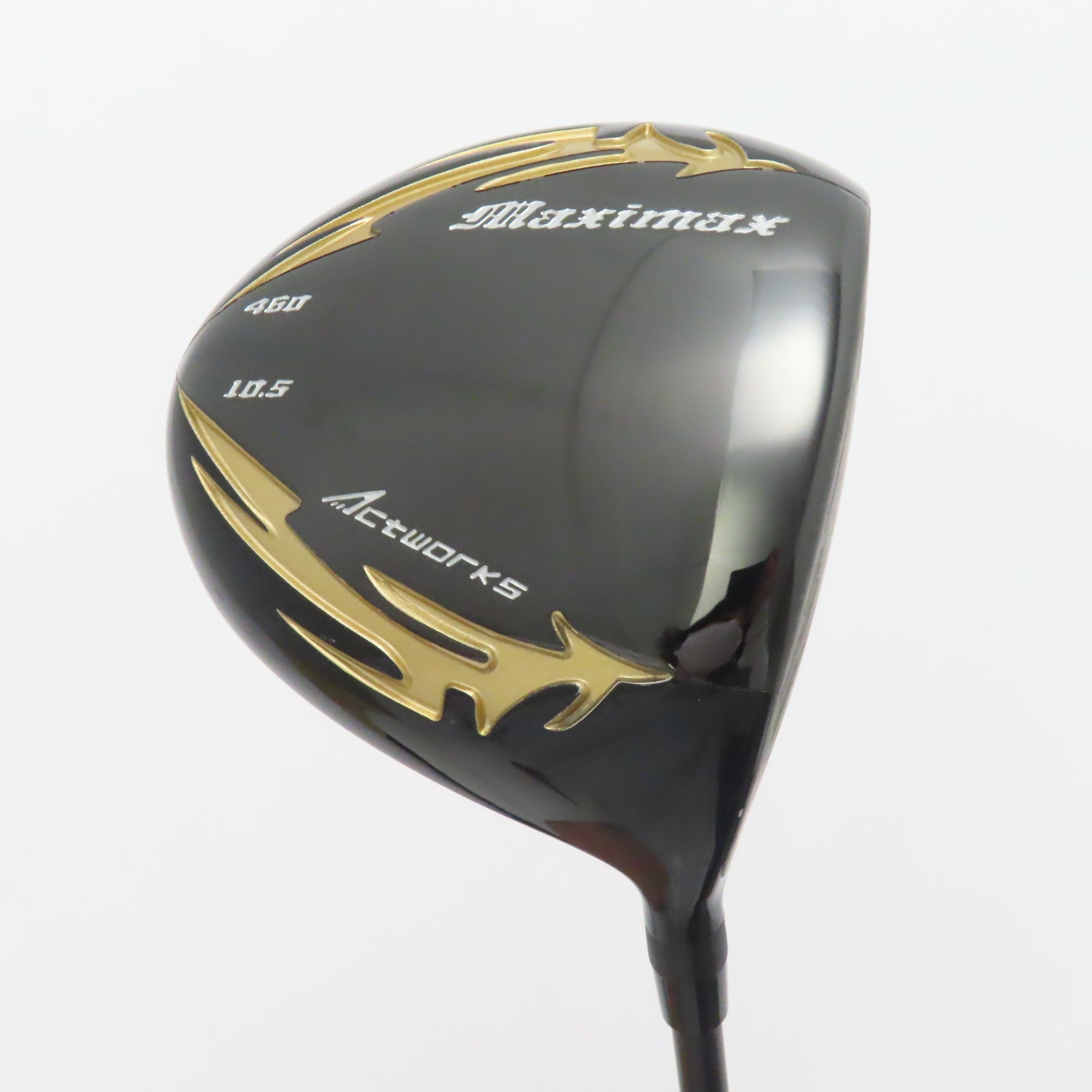 中古】Actworks Maximax BLACK ドライバー カーボンシャフト 10.5 S D