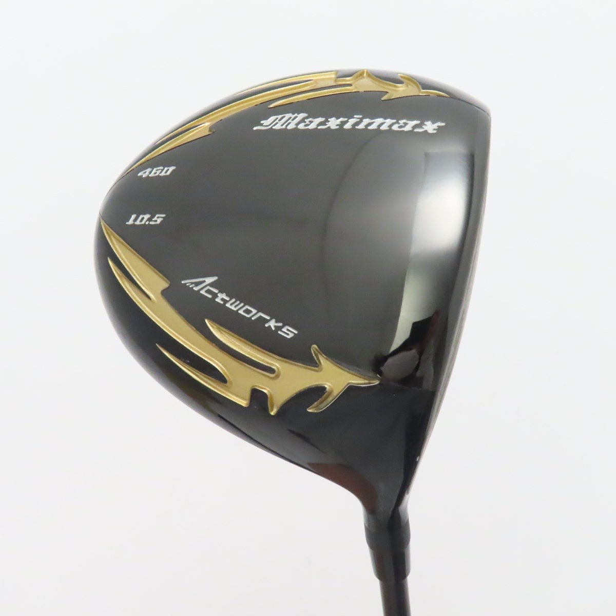 中古】Actworks Maximax BLACK ドライバー カーボンシャフト 10.5 S D