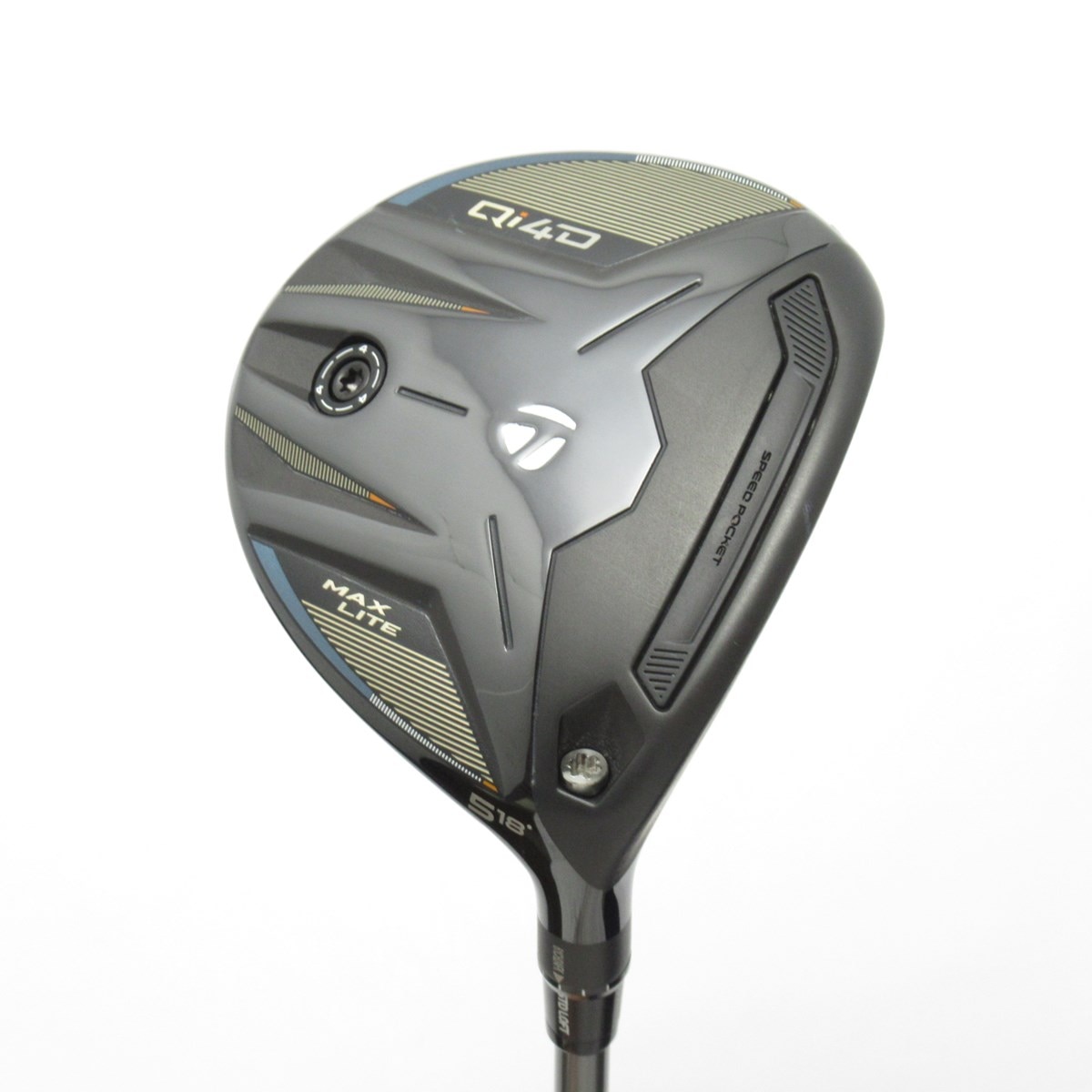 ※6月5日まで【新品未開封】Qi4D MAX LITE 5w ヘッドのみ相談可 中古】Qi4D MAX LITE フェアウェイウッド REAX 45(2026) 18 R C
