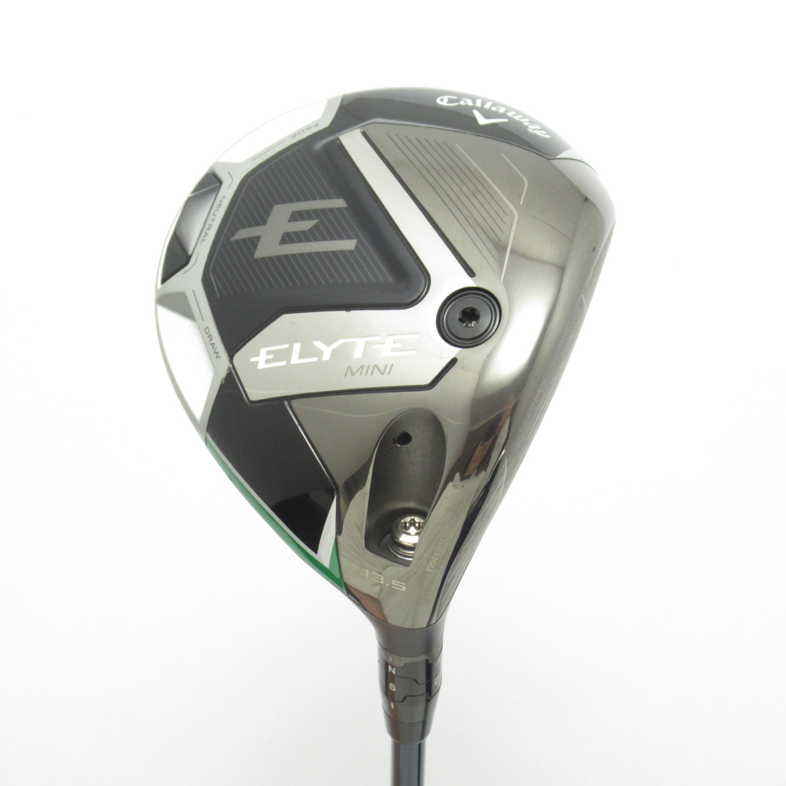 さ*く様 新品 ELYTE エリート 13.5 ミニドライバー VENTUSベン 中古】エリート MINI ドライバー VENTUS GREEN 5 for Callaway 13.5 SR
