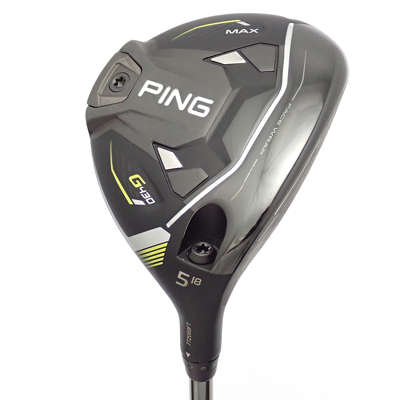 【中古】PING G430 MAX フェアウェイウッド 5番 ヘッドのみ 中古】G430 MAX フェアウェイウッド PING TOUR 2.0 CHROME 65 18 S BC