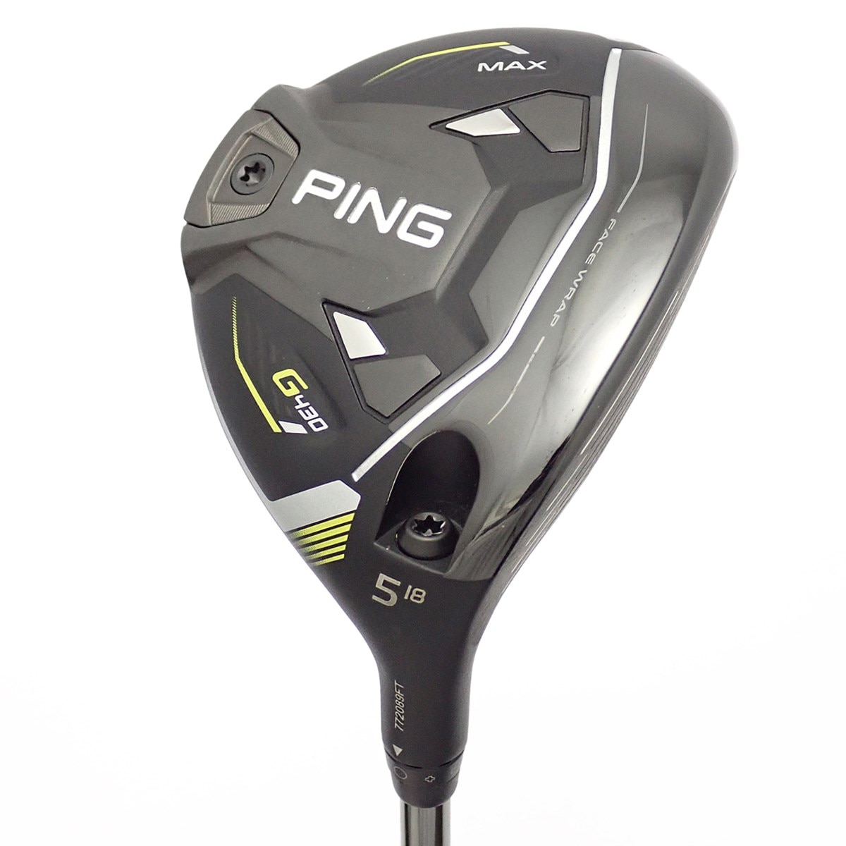 【中古】PING G430 MAX フェアウェイウッド 5番 ヘッドのみ 中古】G430 MAX フェアウェイウッド PING TOUR 2.0 CHROME 65 18 S BC