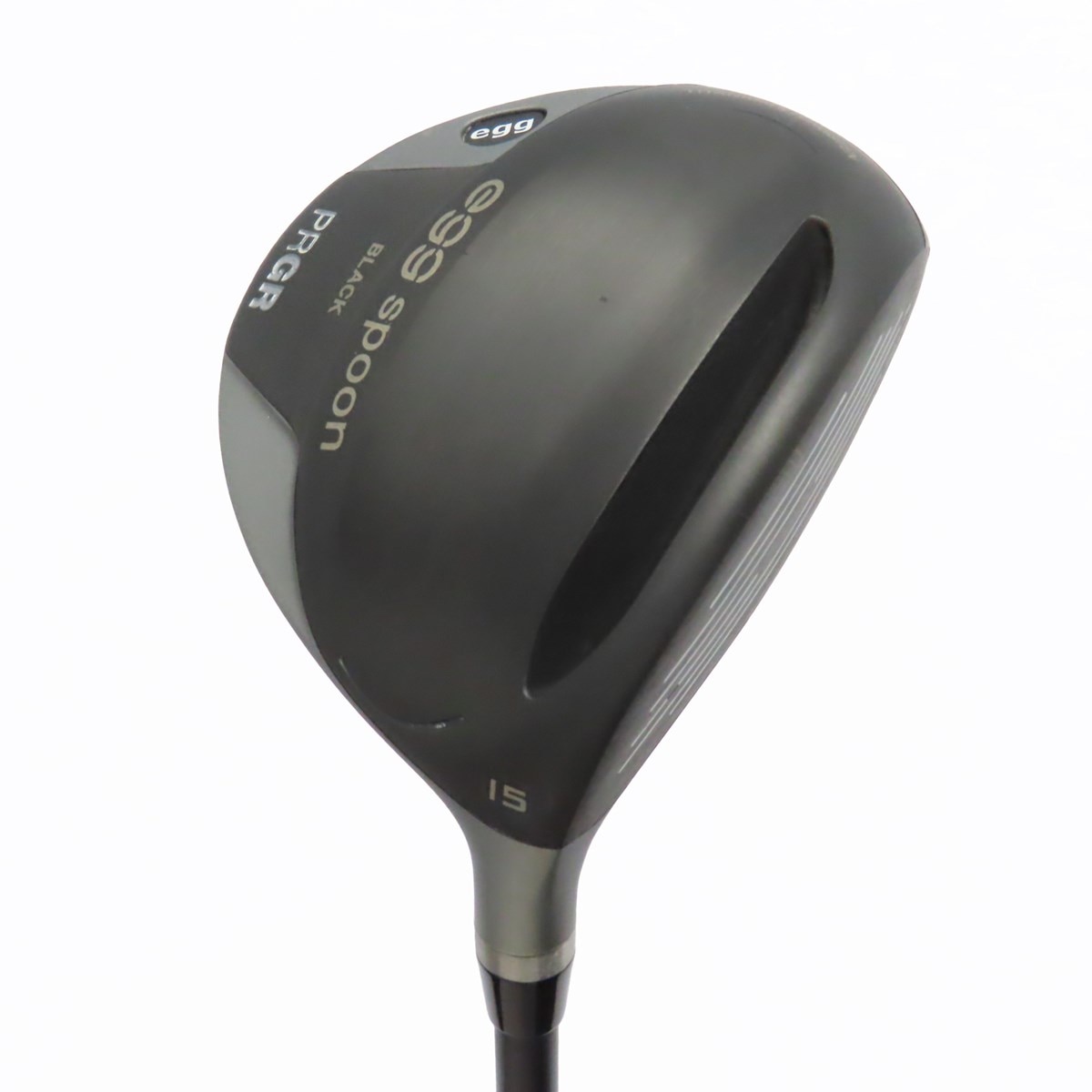 PRGR フェアウェイウッド Egg Spoon Black 15度　中古美品 中古】egg SPOON BLACK(2021) フェアウェイウッド Tour AD IZ-5 15 S C