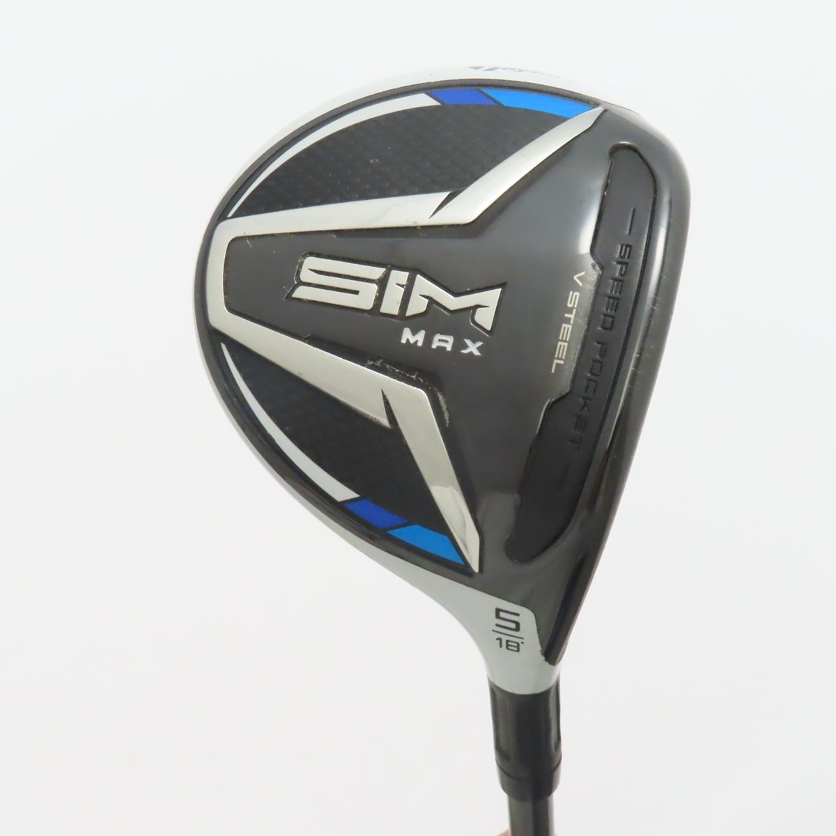 テーラーメイドSIM MAX フェアウェイウッド3番＆5番　純正TM50-S 中古】SIM マックス フェアウェイウッド TENSEI BLUE TM50 18 SR C