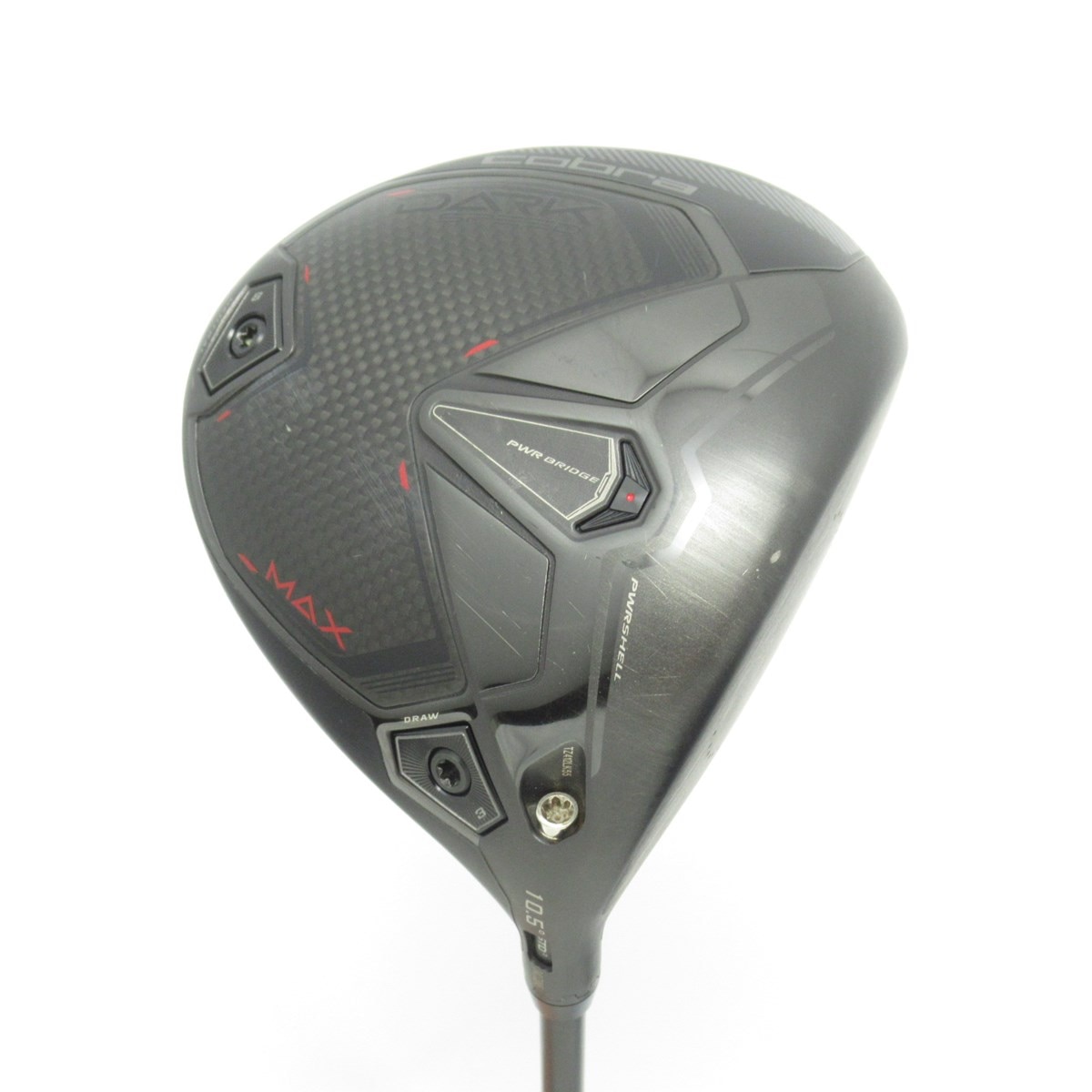 【美品】コブラ　ダークスピードX ドライバー　9.0 ヘッドカバー付　ツアーAD 中古】ダークスピード MAX ドライバー Tour AD for Cobra(Black) 10.5