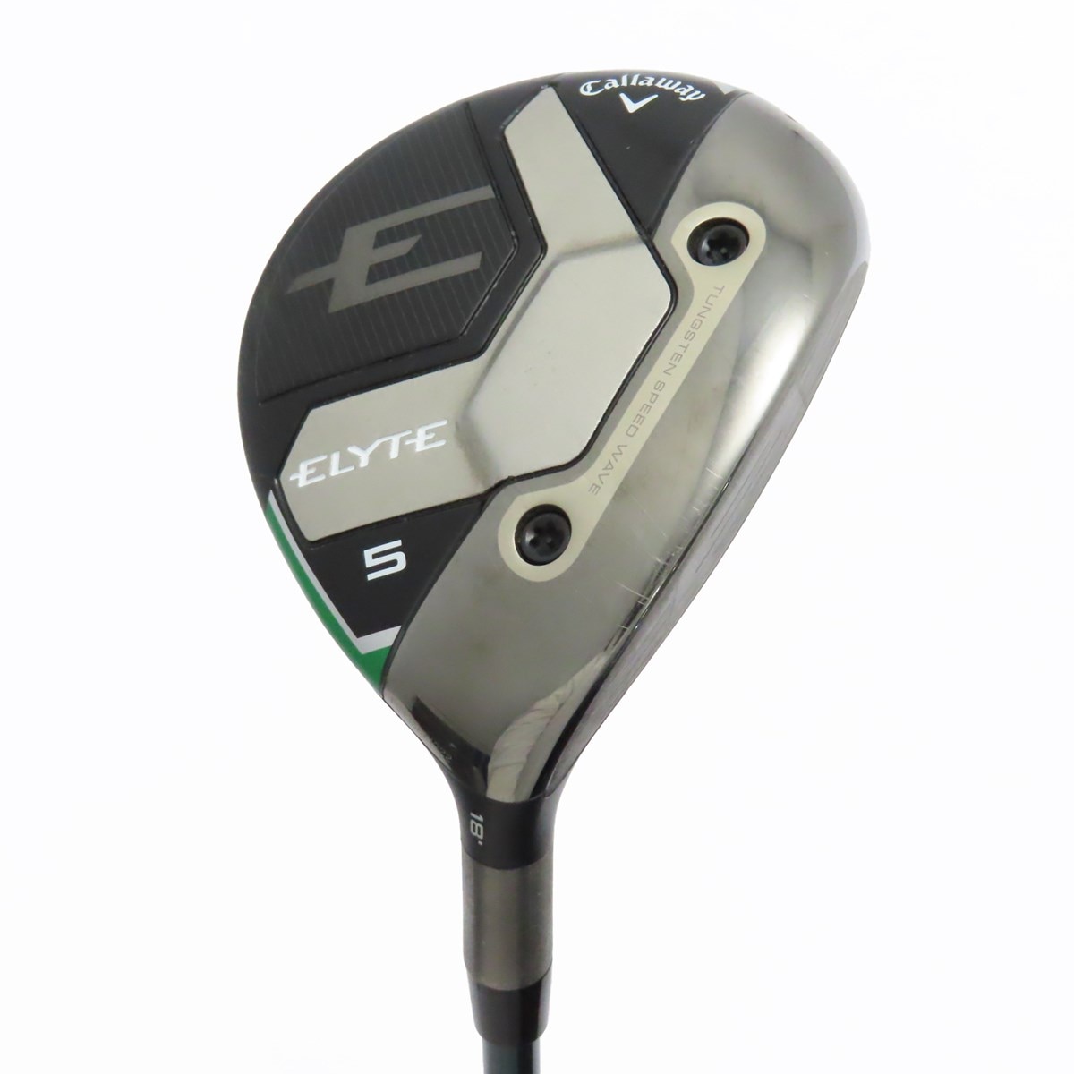 キャロウェイエリート　5W 18° ペンタスグリーン5-S 中古】エリート フェアウェイウッド VENTUS GREEN 5 for Callaway 18