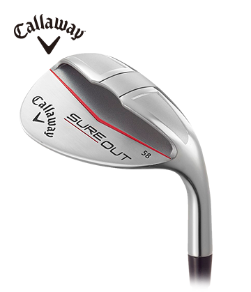 Callaway Sure Out 58度 アイアン 最新ゴルフクラブ キャロウェイ SURE OUT ｜ GDOゴルフショップ