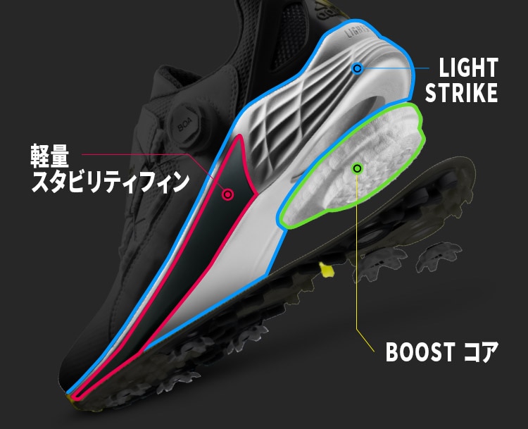 全てを叶えた軽さ！アディダス ゼッドジーシューズ｜ GDOゴルフ