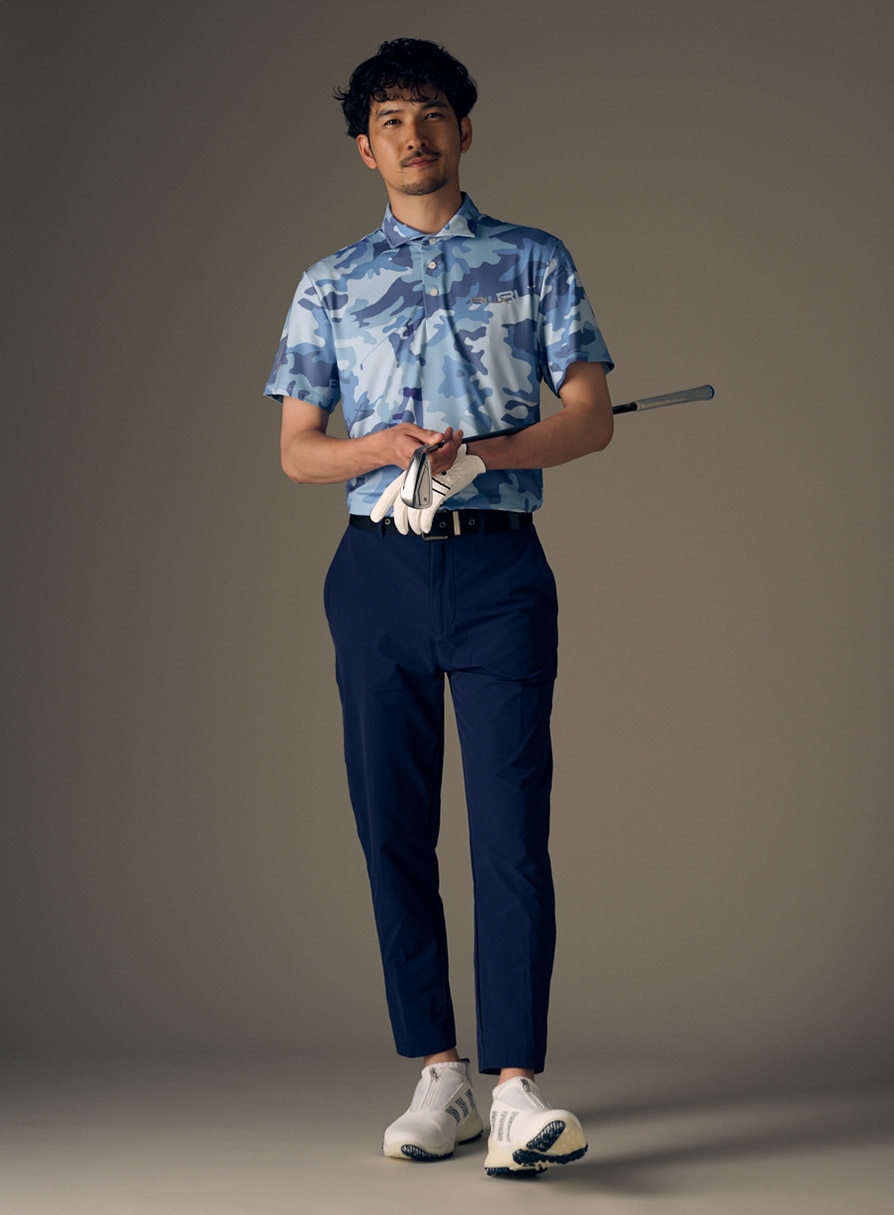 RLX フローラルポロシャツとスカートセット RLX フローラルポロシャツとスカートセット ラルフローレン スカート