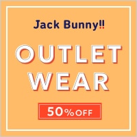 【在庫付き次第露出開始】ジャックバニーが在庫限りで大特価！50％OFF
