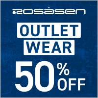 ロサーセンのアウトレットウェアが50%OFFでお買い得