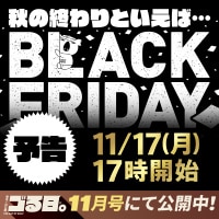(予告)ブラックフライデー