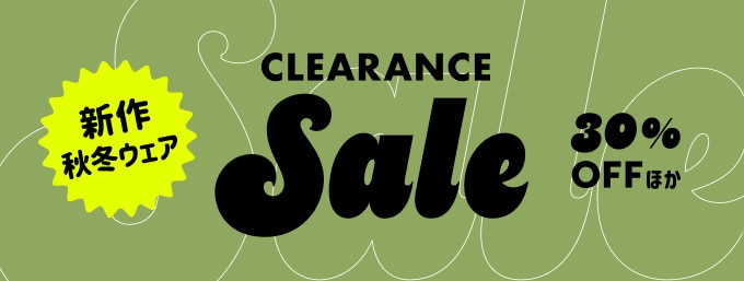 2025秋冬ウェアクリアランスセール