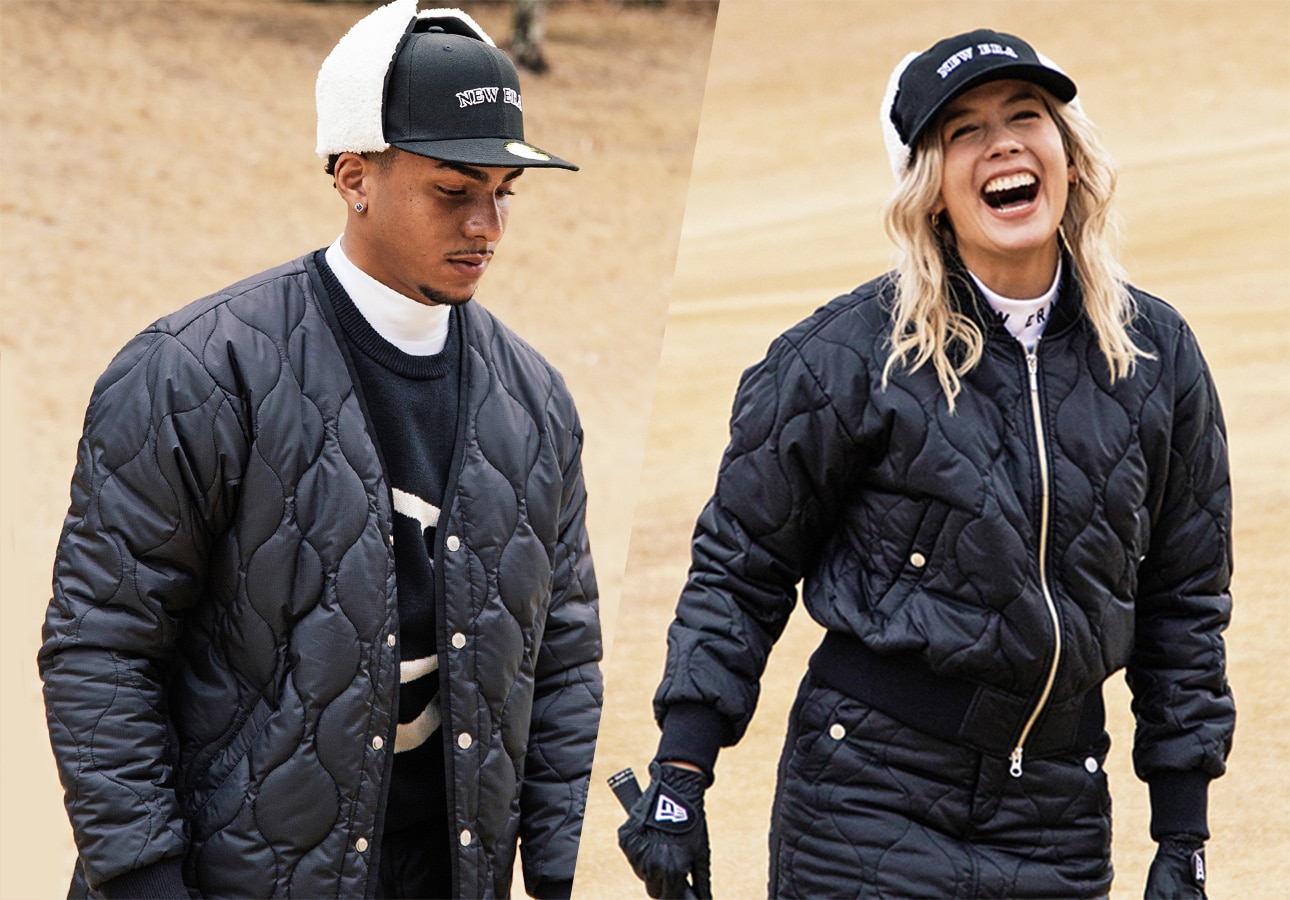 今買って、真冬まで着られるNEW ERA GOLFの最新 秋冬STYLE