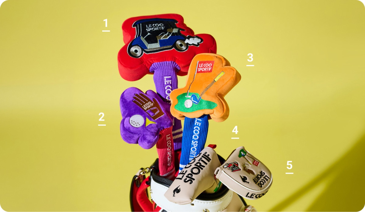 ゴルフバッグにも、あなたらしさを｜le coq sportif golf（ルコック