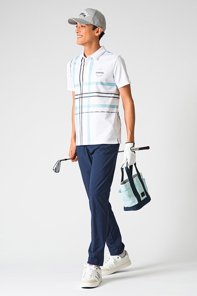 ADMIRAL　アドミラル グレー ポロシャツ　ゴルフ 1914年デザイン 公式】Admiral Official GOLF – ADMIRAL