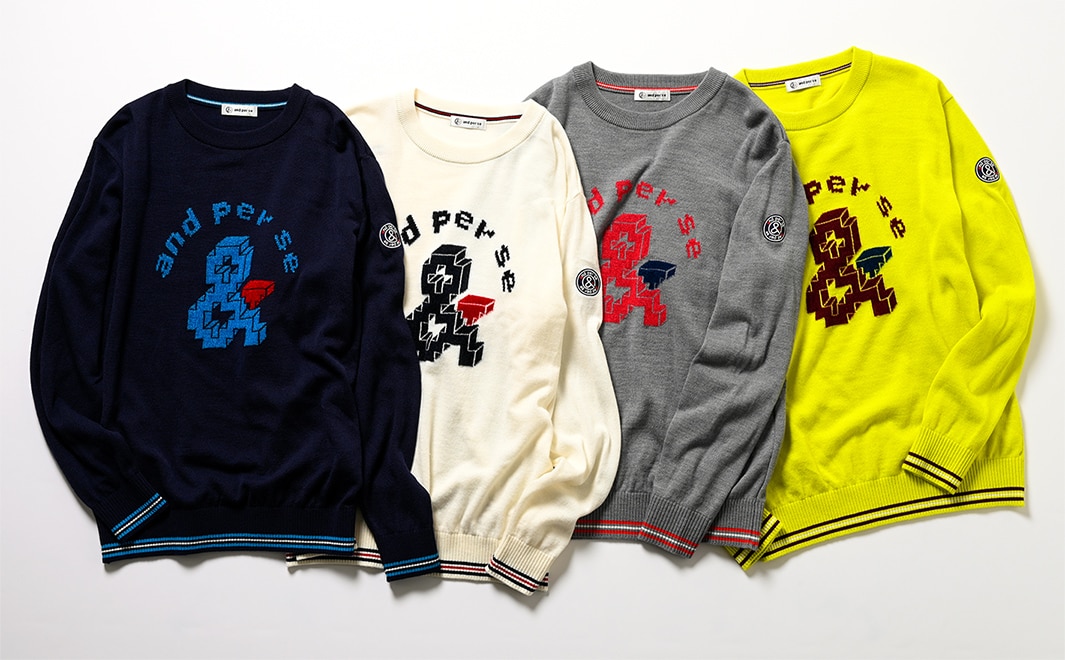 アンパスィ(and per se) 秋冬コーデを彩る セーター特集 GDOゴルフショップ