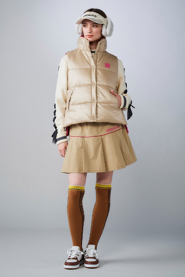 アルチビオ ダウンスカート 帽子 セット アルチビオ ダウンスカート 帽子 セット