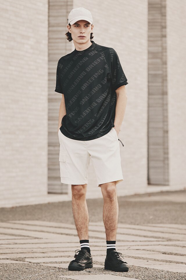 新品未使用・BRIEFING SQUARE BUCKLE メッシュベルトＭサイズ スクエア バックルメッシュベルト(ベルト)|BRIEFING