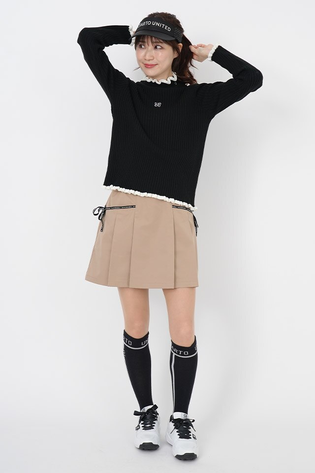 星柄ジャカードニットスカート レディス(スカート)|CUARTO UNITED