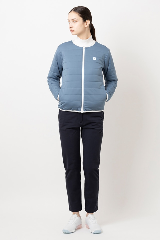 【フットジョイ】編地切替バイカラー半袖セーターポロ 編地切替バイカラー半袖セーターポロ - FootJoy Japan