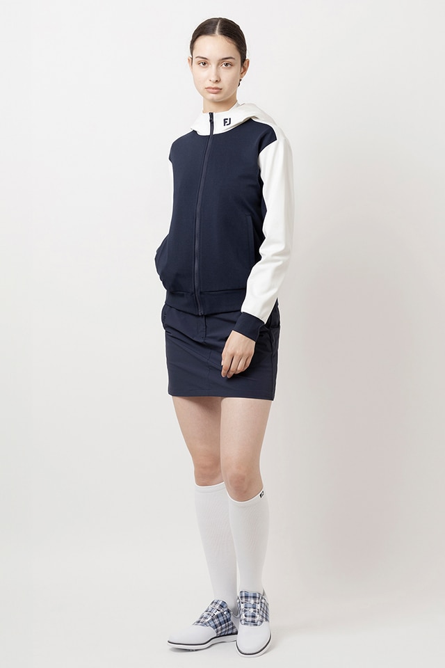 【フットジョイ】編地切替バイカラー半袖セーターポロ 編地切替バイカラー半袖セーターポロ - FootJoy Japan