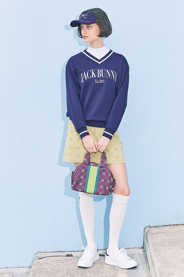 セール・アウトレット】リサイクルポリエステル モックネック