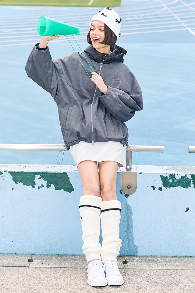 新品 ジャックバニー 中綿ジャケット 4 白 メンズ ゴルフ ジャックバニー JB 【撥水保温】タフタ中綿ハートキルト